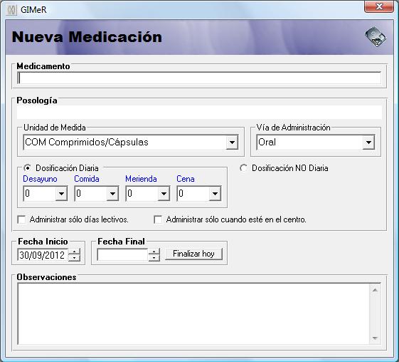 formulario medicacin